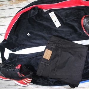 LRG Velour Track Jacket